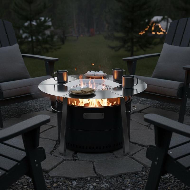Outdoor Camping Direct - Fireplace Radiant Plate 20 inch For