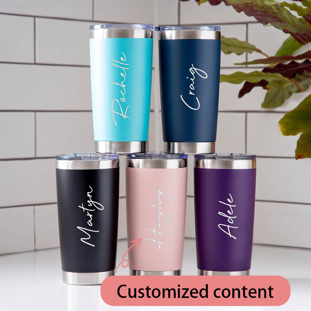 Outdoor Camping Direct - Personalized stainless steel cold drink cup,