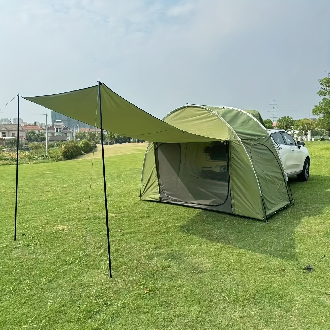 Outdoor camping car tail tent  - огляд і ціна Outdoor Camping Car Tail Tent