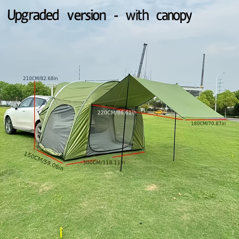 Outdoor camping car tail tent  - огляд і ціна Outdoor Camping Car Tail Tent