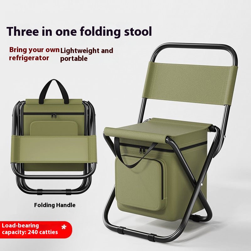 Portable Outdoor Folding Chair - огляд і ціна Outdoor Camping Folding Chair