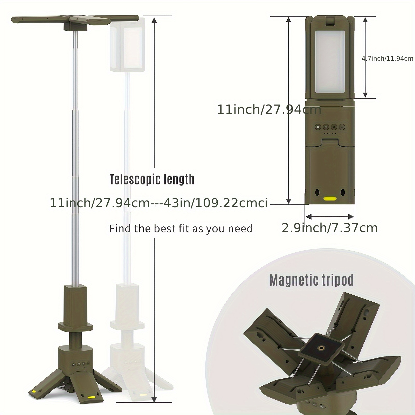 Camping Lantern, 14000mAh Rech - огляд і ціна Outdoor Camping Direct