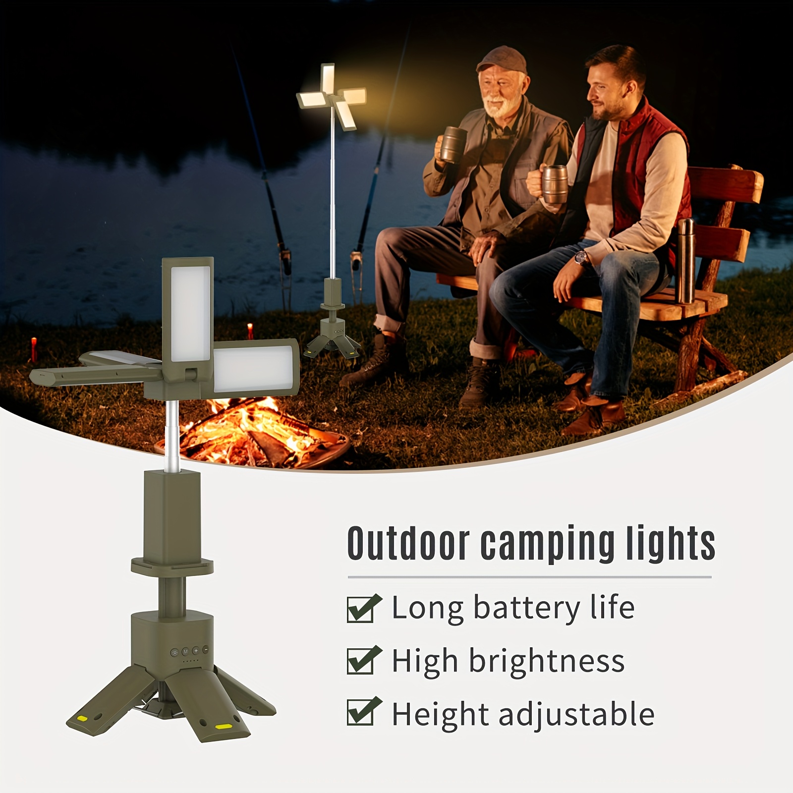 Camping Lantern, 14000mAh Rech - огляд і ціна Outdoor Camping Direct