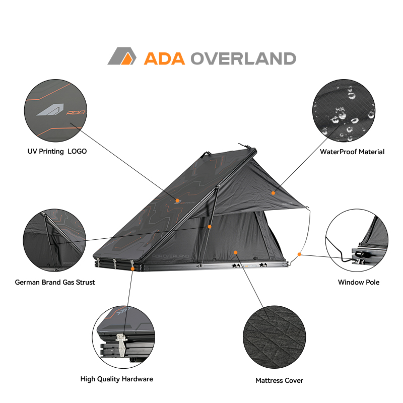 Hot Wholesale Aluminum Shell C - огляд і ціна Outdoor Camping Vehicle