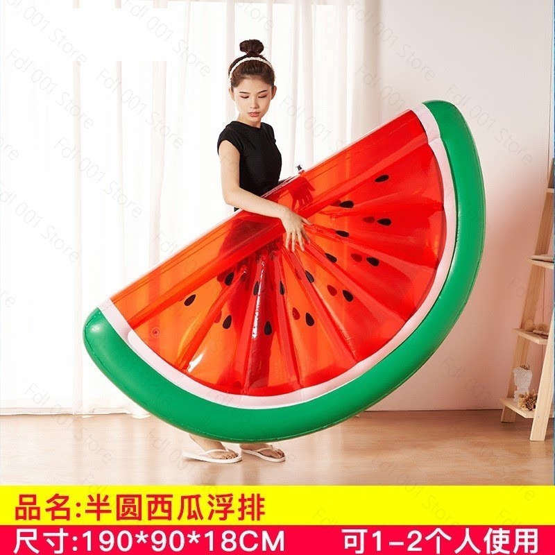 Watermelon Inflatable Floating - огляд і ціна Outdoor Camping Mattress