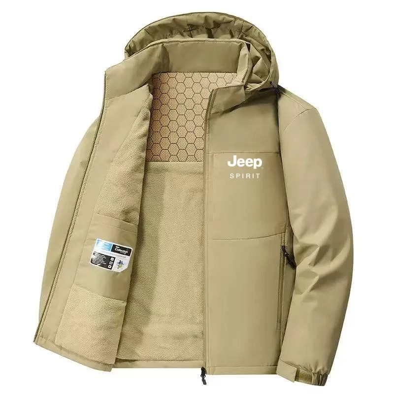 2026 Jeep Warm Jacket, Thick V - огляд і ціна Outdoor Camping Jeep