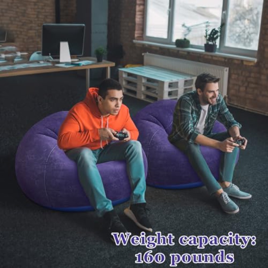 Inflatable Bean Bag Chairs Out - огляд і ціна Outdoor Camping Folding Chair