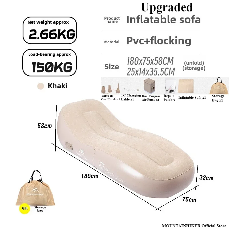 MOUNTAINHIKER 180x75x58CM Upgr - огляд і ціна Outdoor Camping Rug