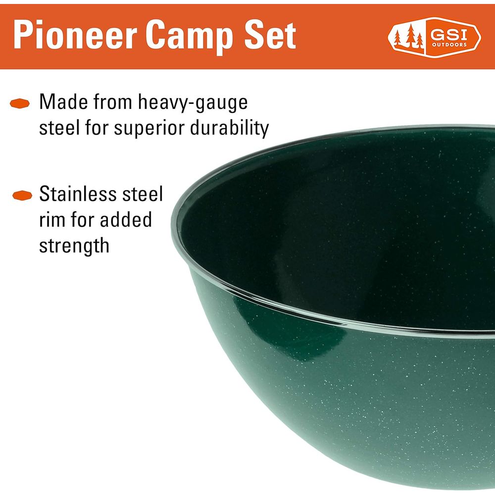 4-Person Camping Dinnerware Se - огляд і ціна Camp Percolator Coffee