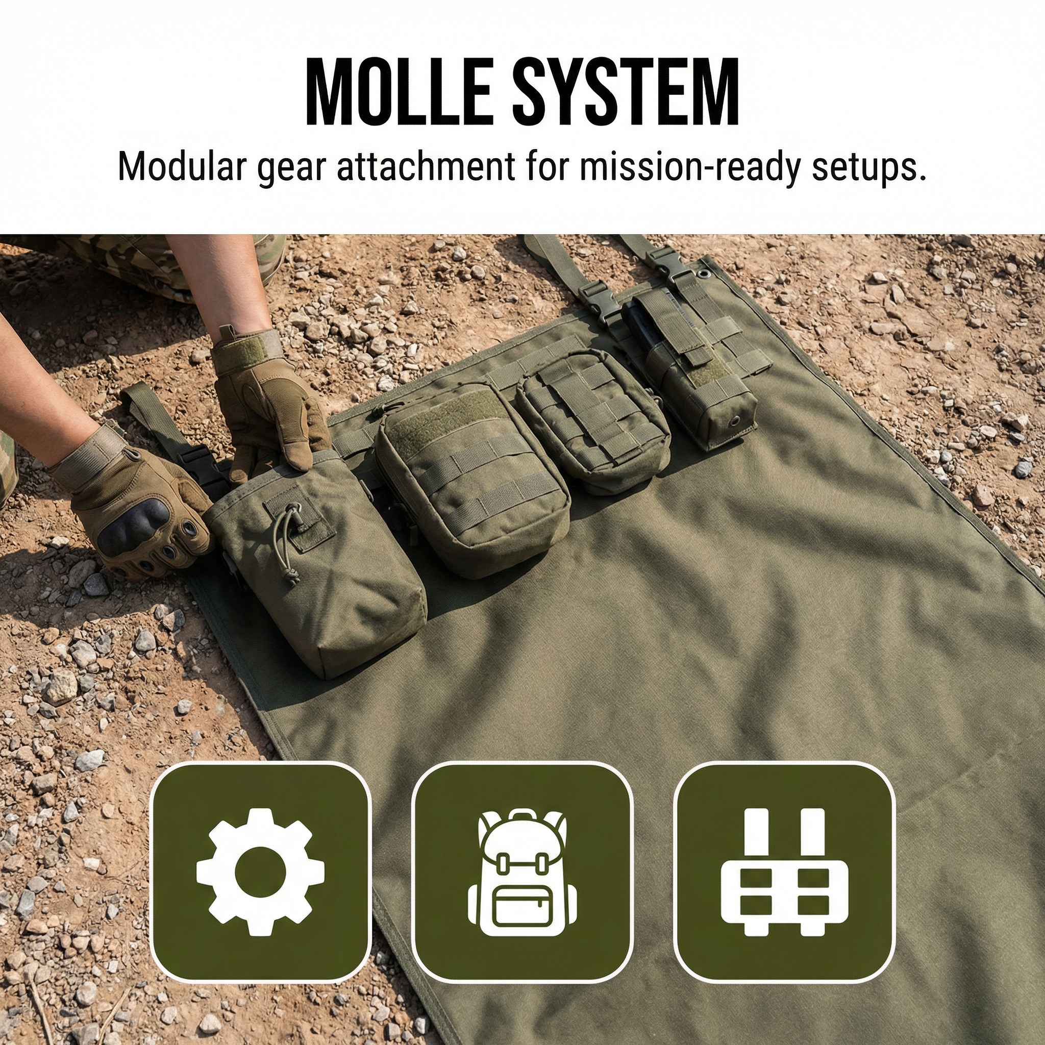 Double-Sided Waterproof Shooti - огляд і ціна Outdoor Camping Rug