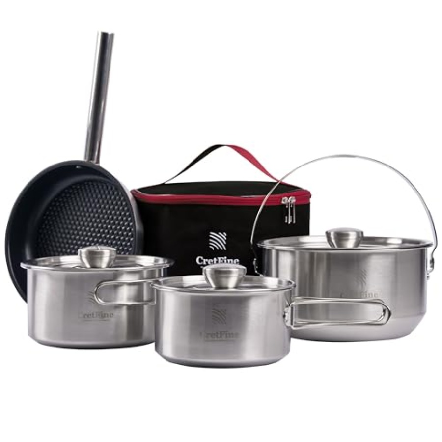 CampPro Camp Cooking Set for 4 - огляд і ціна Camp Cooking Set