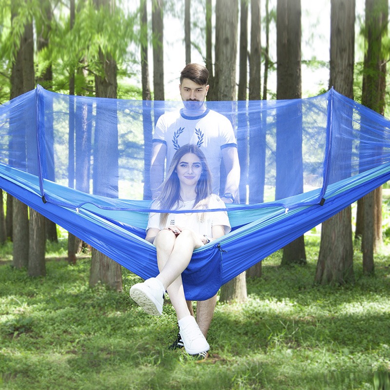Single and Double Size Nylon F - огляд і ціна Outdoor Camping Hammock