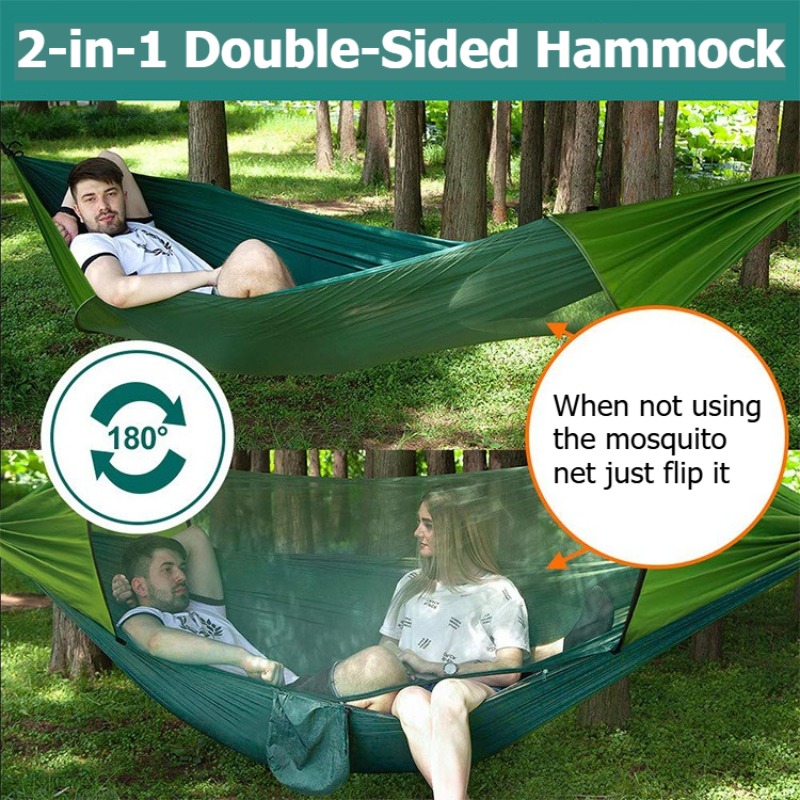 Single and Double Size Nylon F - огляд і ціна Outdoor Camping Hammock