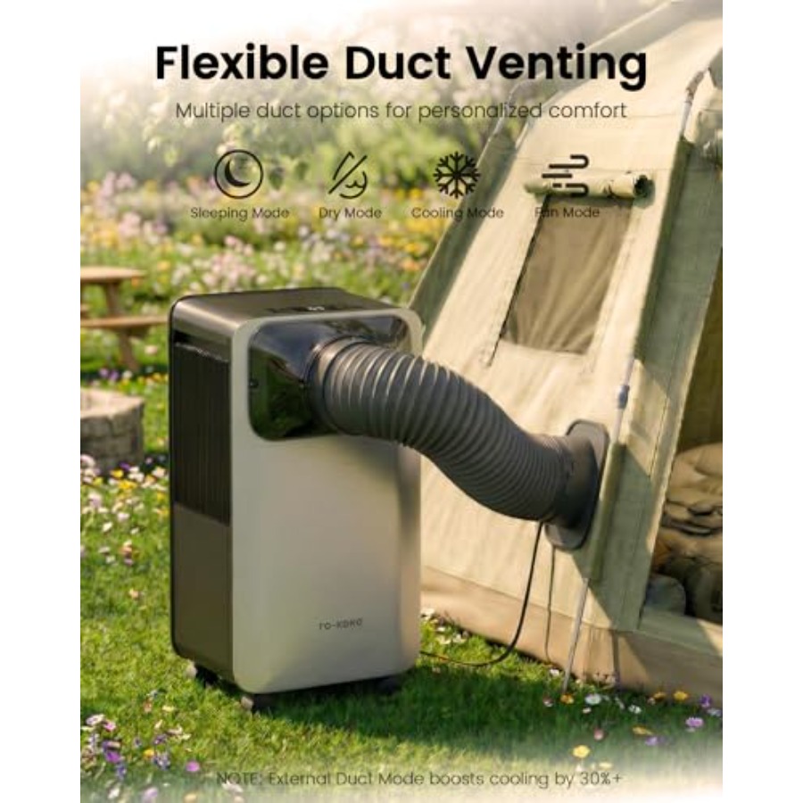 Portable camping air condition - огляд і ціна Outdoor Camping Van Tent