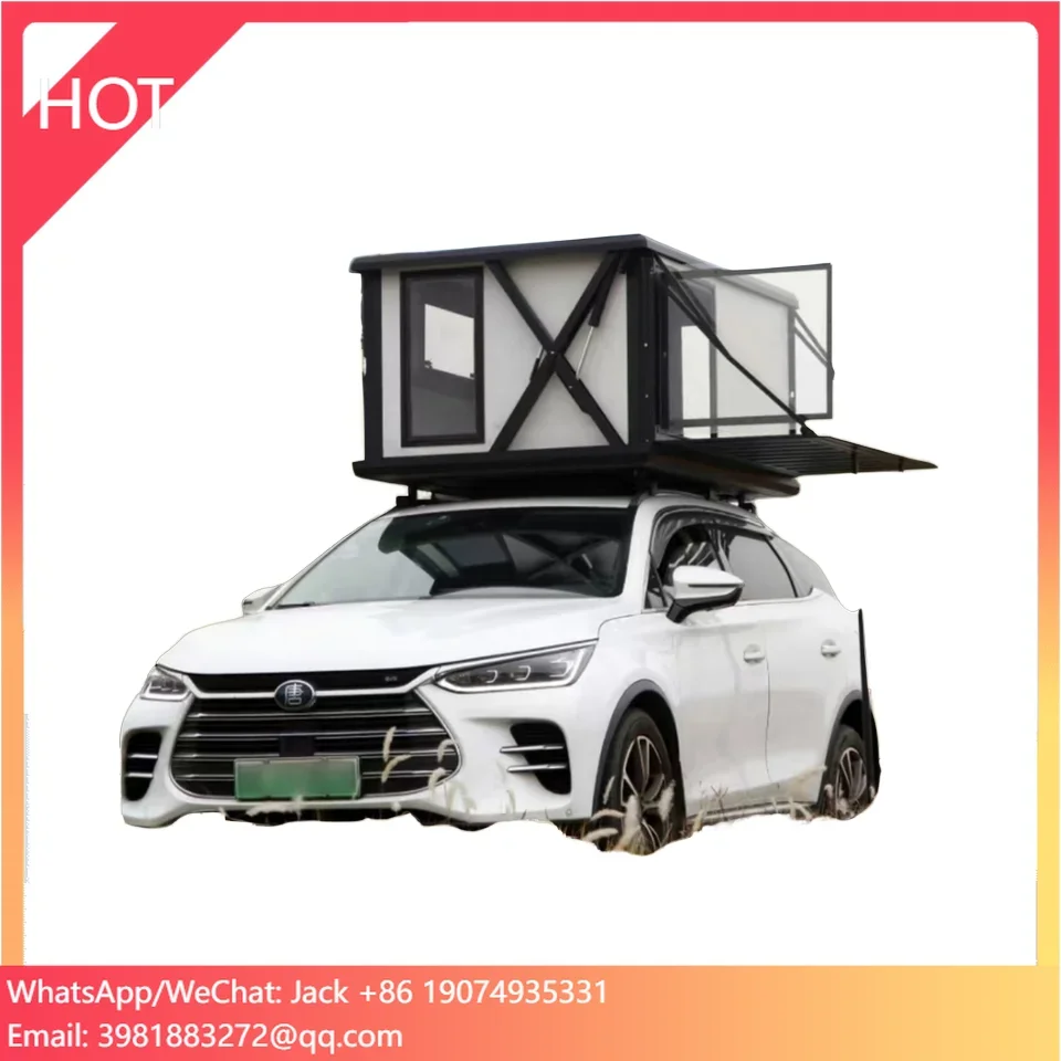 Auto Hard Shell Rooftop Tent 2 - огляд і ціна Outdoor Camping Jeep