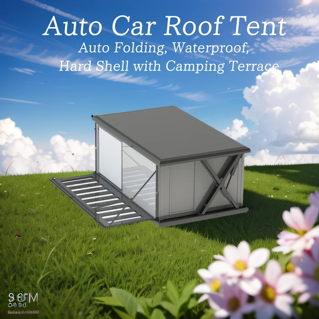 Auto Hard Shell Rooftop Tent 2 - огляд і ціна Outdoor Camping Jeep
