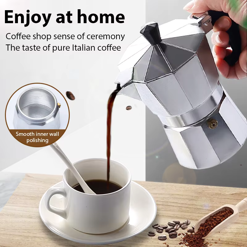 Aluminum Coffee Kettle Latte P - огляд і ціна Camp Percolator Coffee