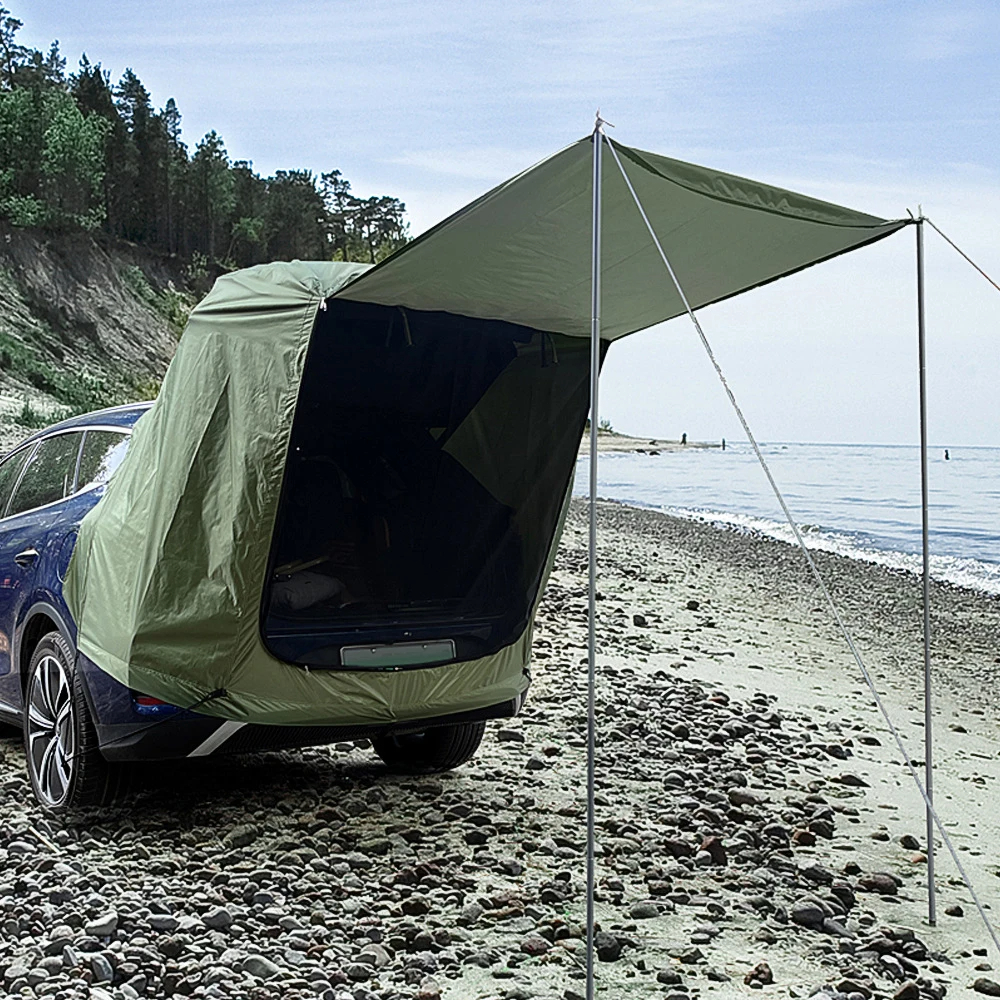 Outdoor Car Rear Extension Ten - огляд і ціна Outdoor Camping Car Tail Tent