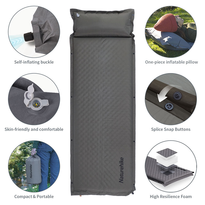 Naturehike D01 Self-inflating  - огляд і ціна Outdoor Camping Mattress