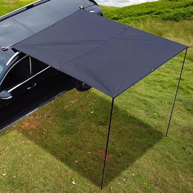 Waterproof Retractable Car Sid - огляд і ціна Outdoor Camping Van Tent