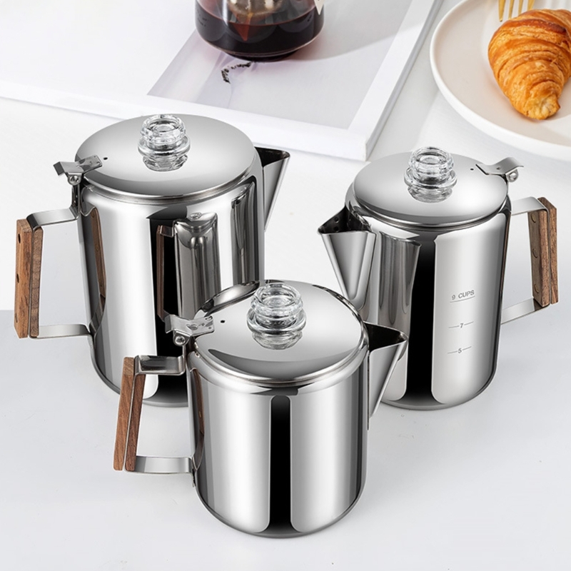 Sturdy Nonrust Steel Camping C - огляд і ціна Camp Percolator Coffee