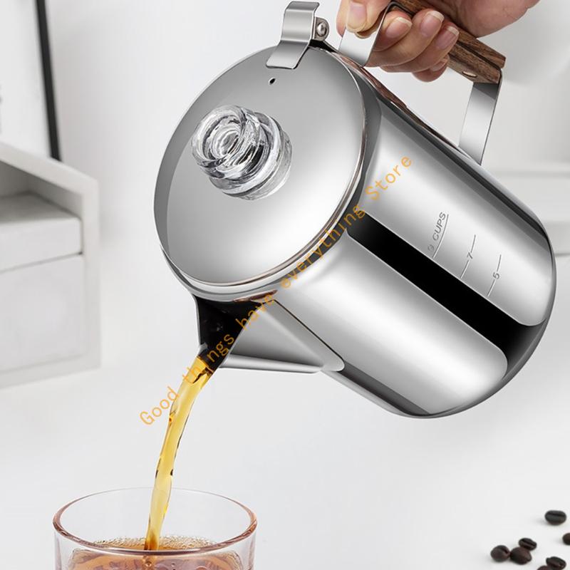 Sturdy Nonrust Steel Camping C - огляд і ціна Camp Percolator Coffee