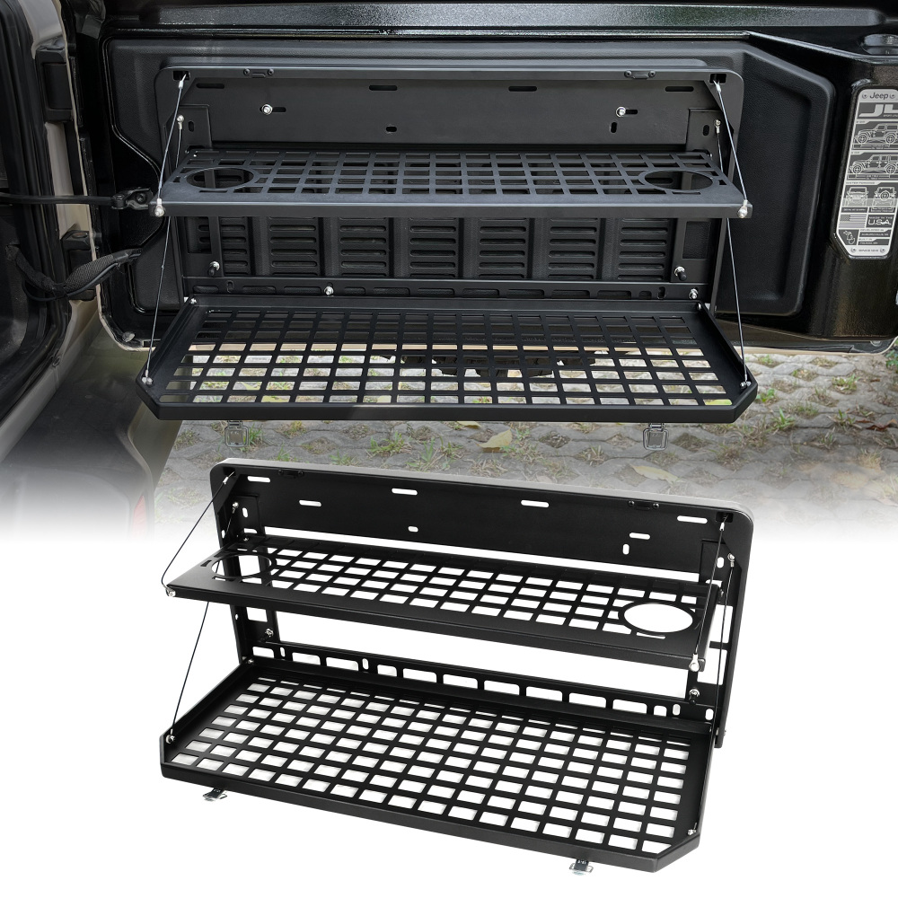 2-Tier Tailgate Table Rear Fol - огляд і ціна Outdoor Camping Jeep