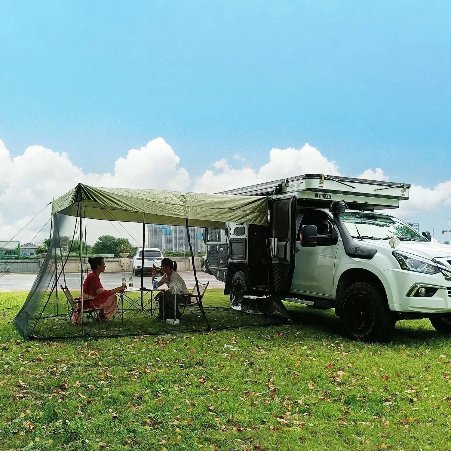 SUV Rear Tent for Camping Wate - огляд і ціна Outdoor Camping Van Tent