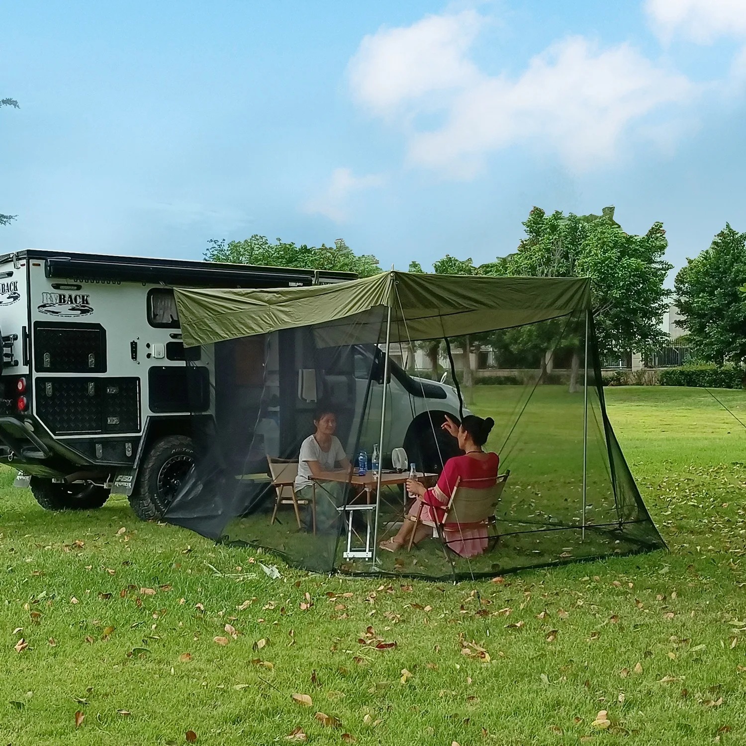 SUV Rear Tent for Camping Wate - огляд і ціна Outdoor Camping Van Tent