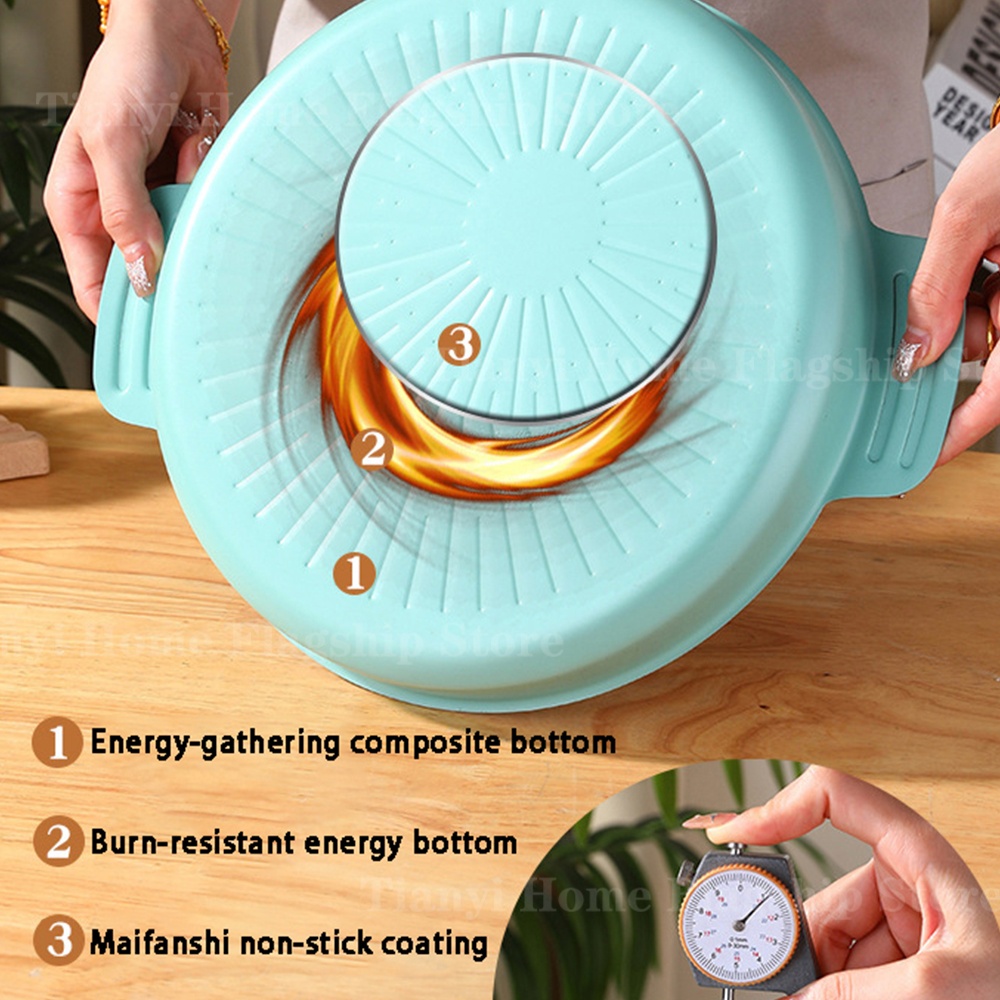 Grill Pan Round Non-Stick Barb - огляд і ціна Camp Cooking Set