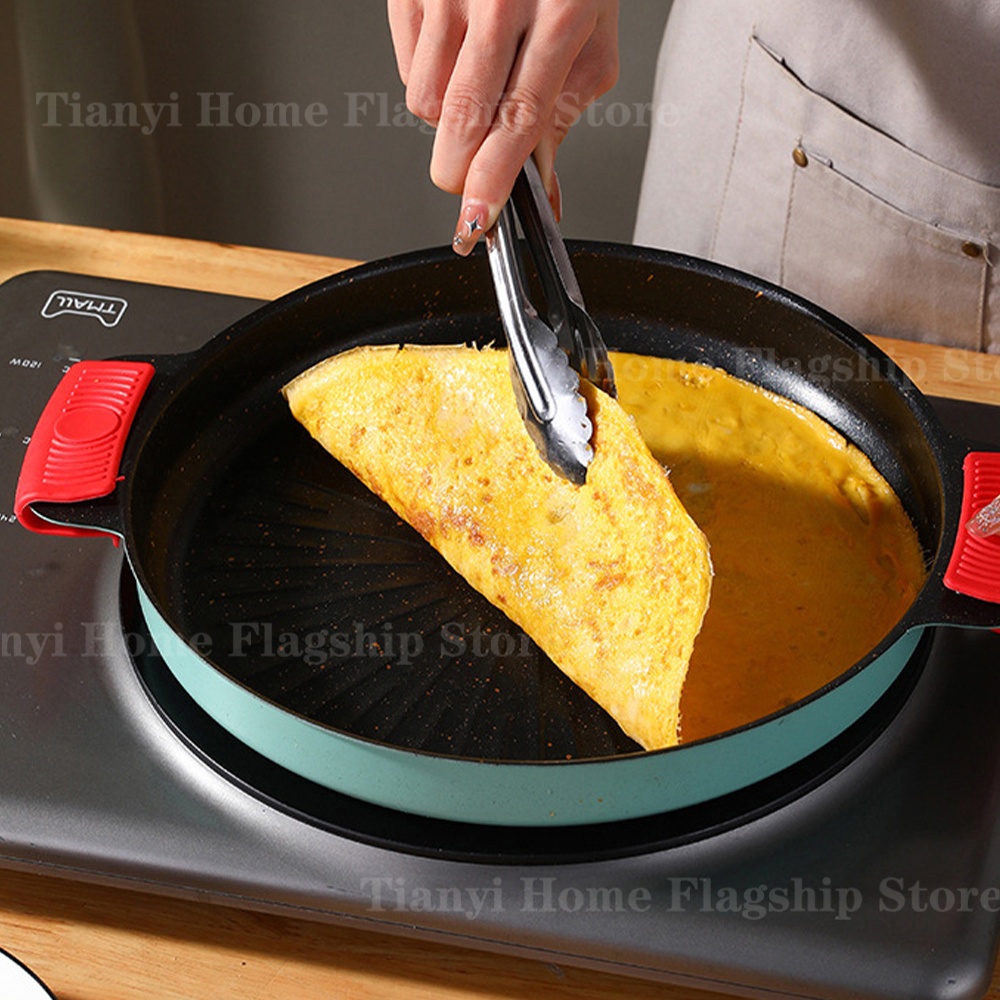 Grill Pan Round Non-Stick Barb - огляд і ціна Camp Cooking Set