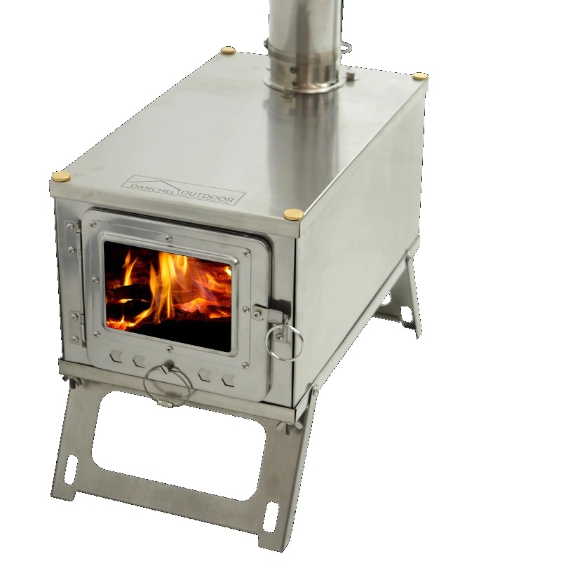 【Popular】DANCHEL S1 Foldable T - огляд і ціна Outdoor Camping Wood Burning Stove