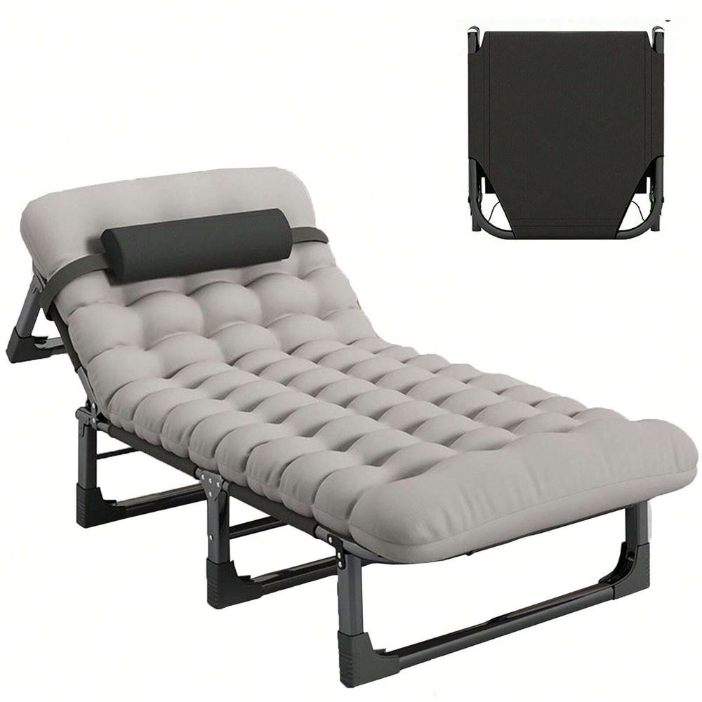 Cot, 4 Positions Adjustable Re - огляд і ціна Outdoor Camping Folding Chair