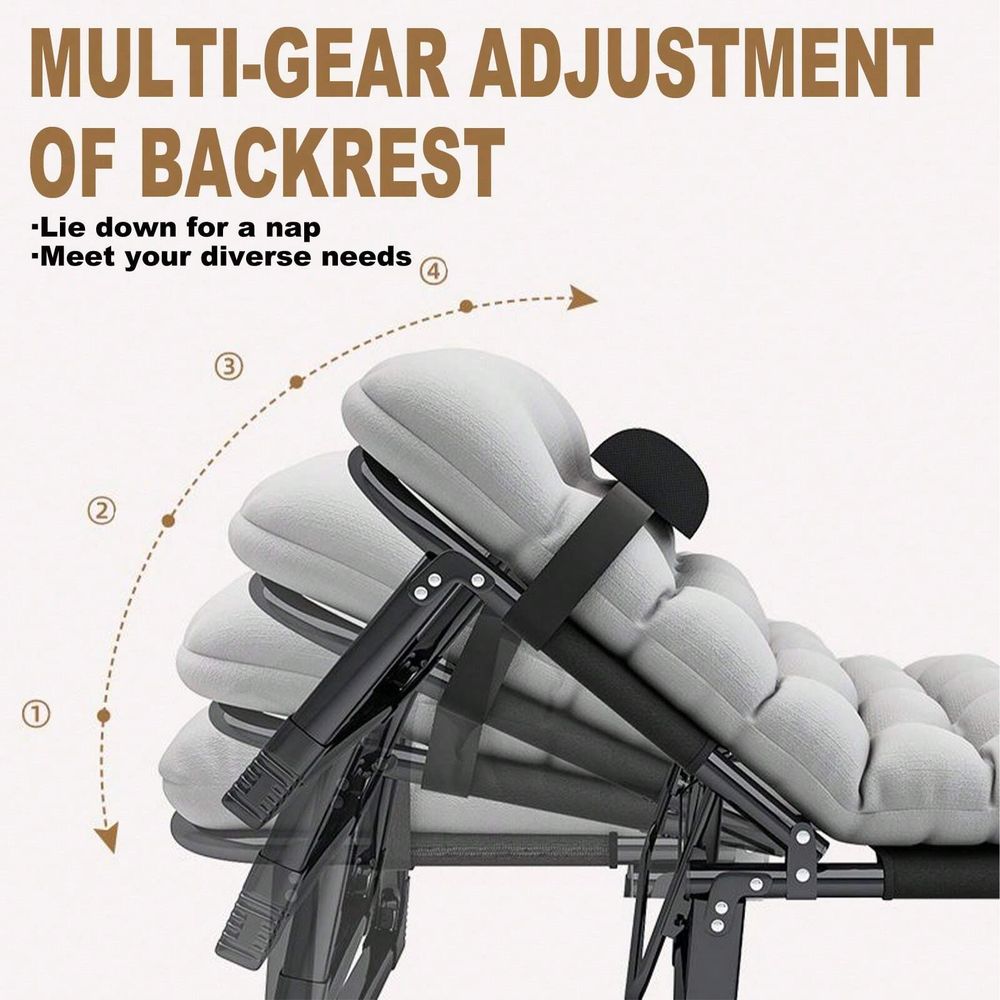 Cot, 4 Positions Adjustable Re - огляд і ціна Outdoor Camping Folding Chair