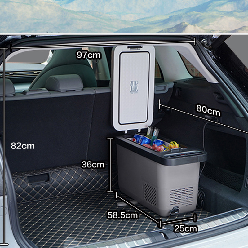 Portable 16L Compressor 12V24V - огляд і ціна Outdoor Camping Fridge