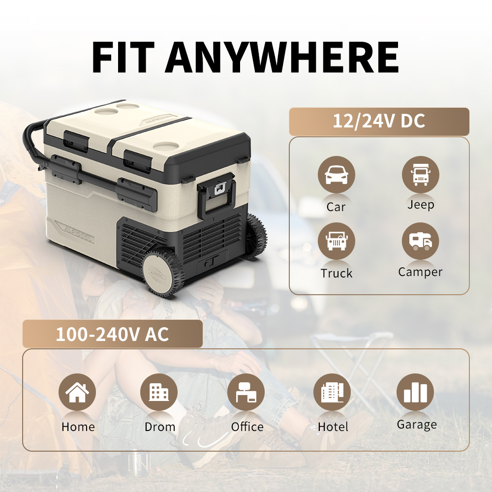 TGBSW35 12V Car Fridge Freezer - огляд і ціна Outdoor Camping Fridge