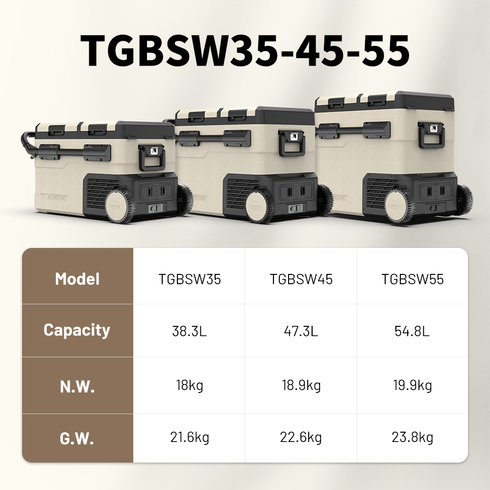 TGBSW35 12V Car Fridge Freezer - огляд і ціна Outdoor Camping Fridge