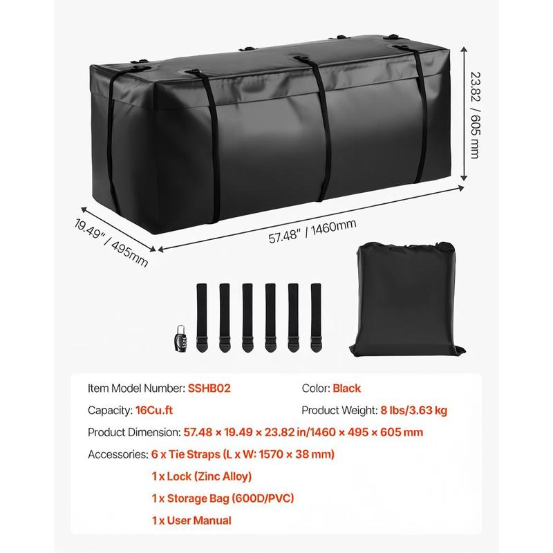 Vehicle Cargo Storage Pack 57. - огляд і ціна Outdoor Camping Vehicle