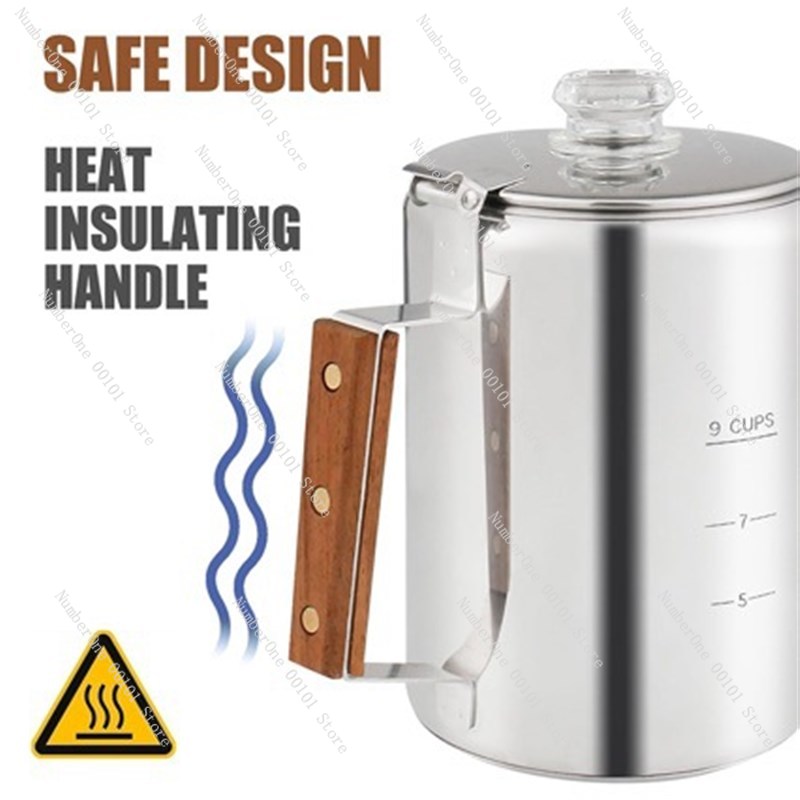 Coffee Percolators Stovetop fo - огляд і ціна Camp Percolator Coffee