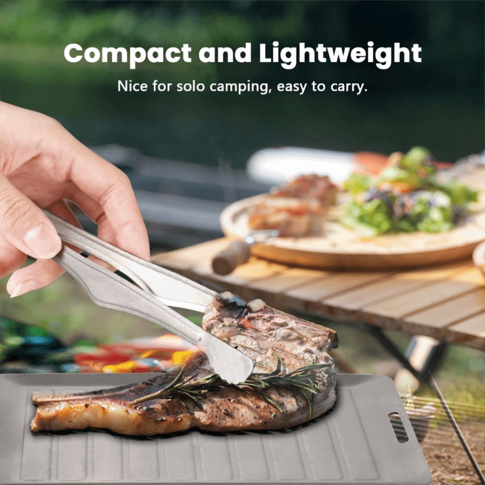 Durable Titanium Camping Grill - огляд і ціна Camp Cooking Set