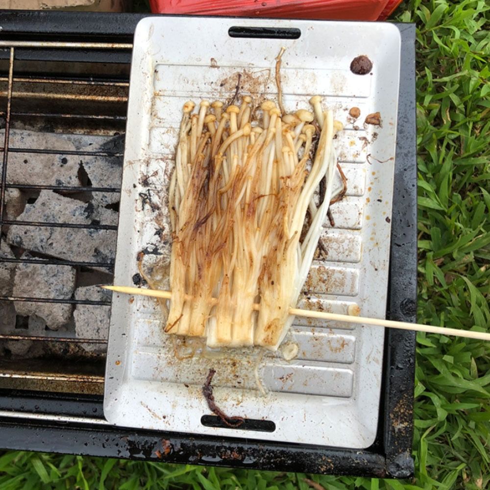 Durable Titanium Camping Grill - огляд і ціна Camp Cooking Set