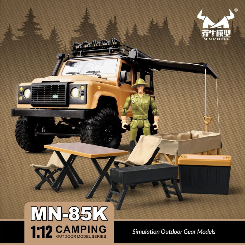 Mn Model Mn-85k 1:12 Scale Sim - огляд і ціна Outdoor Camping Vehicle