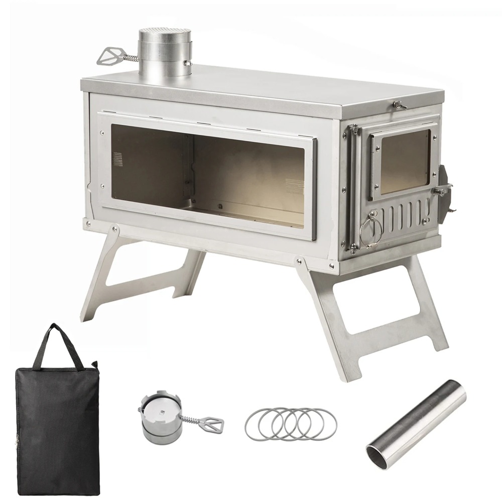 Outdoor Heater Tent Stove Port - огляд і ціна Outdoor Camping Wood Burning Stove