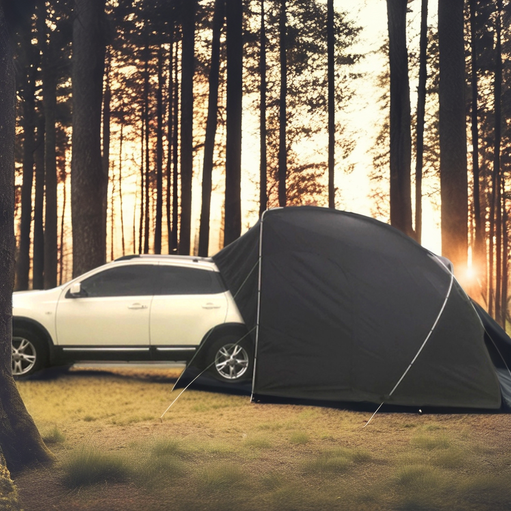 Portable Outdoor Folding Car T - огляд і ціна Outdoor Camping Van Tent