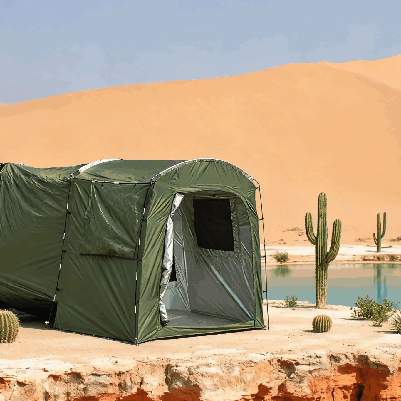Outdoor Trunk Extension Tent 4 - огляд і ціна Outdoor Camping Van Tent