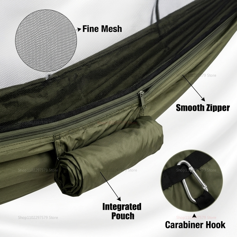 Portable outdoor camping hammo - огляд і ціна Outdoor Camping Hammock