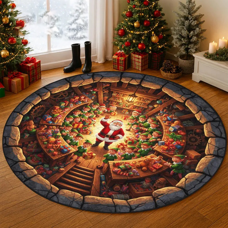 Texas Star Area Rug Round Brow - огляд і ціна Outdoor Camping In Texas