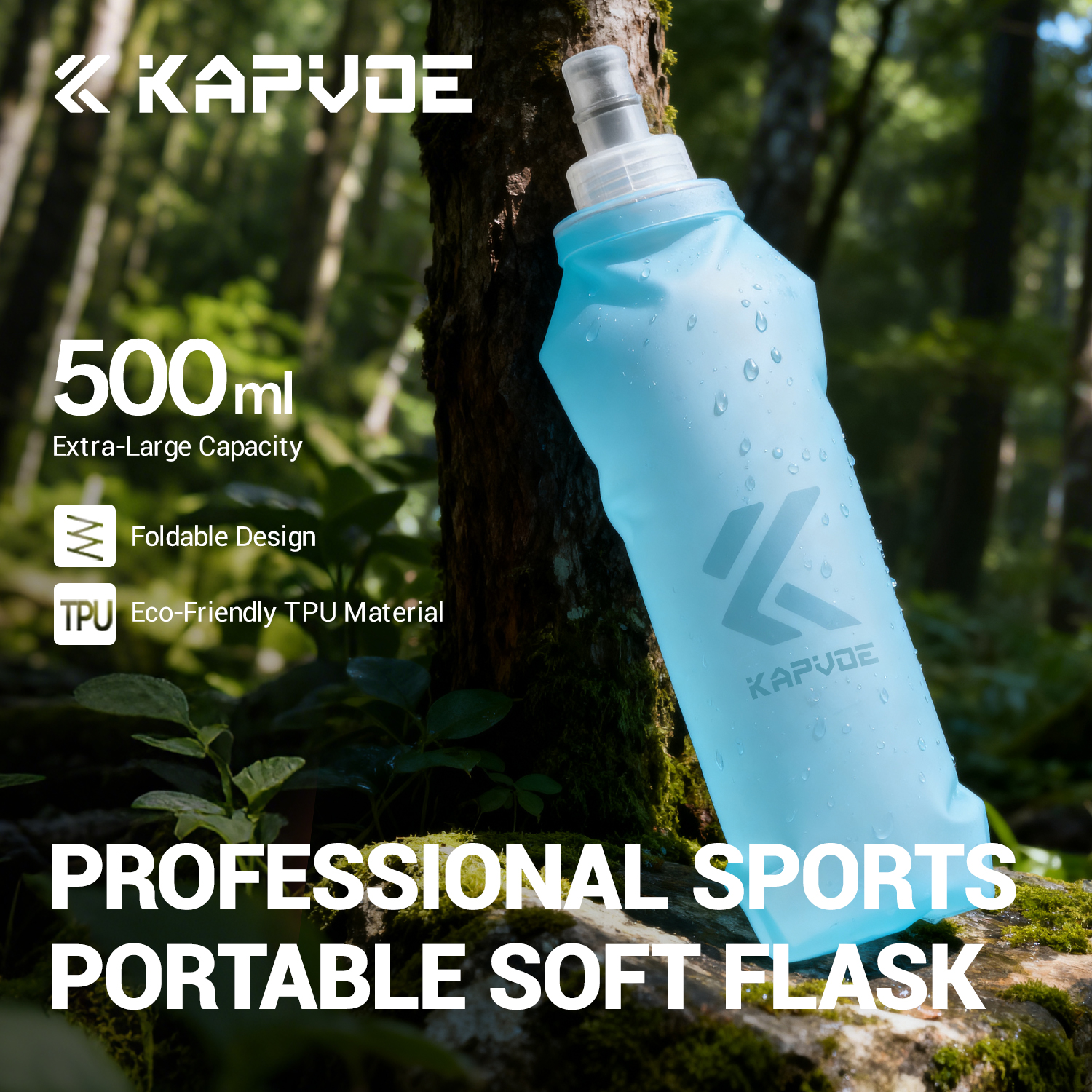 Kapvoe Soft Water Bottle Foldi - огляд і ціна Outdoor Camping Direct
