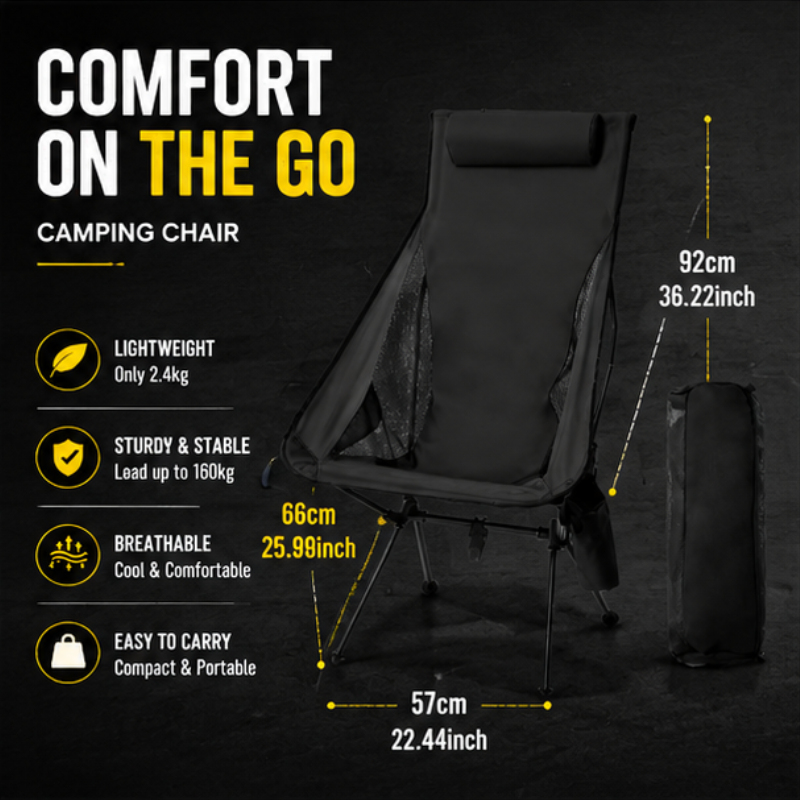 Fishing Portable Foldable Camp - огляд і ціна Outdoor Camping Folding Chair