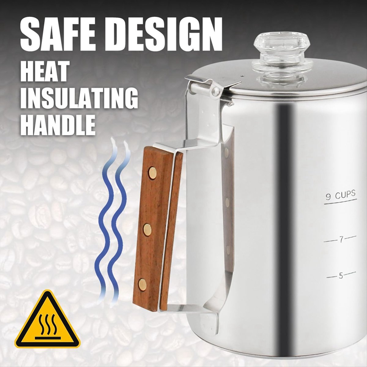 A56K Coffee Percolators Stovet - огляд і ціна Camp Percolator Coffee